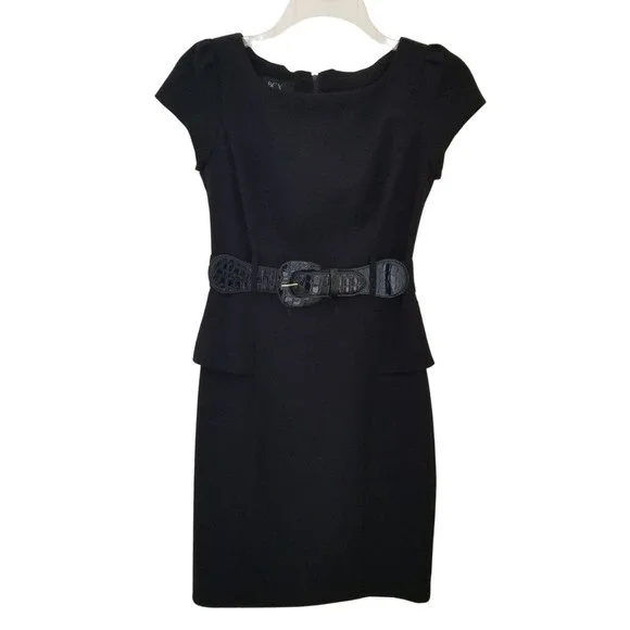 bcx black dress BCX Womens Black Rhinestone Zippered Asymmetrical Envelope Hem Sleeveless Halter Short Cocktail Body Con Dress Juniors XL